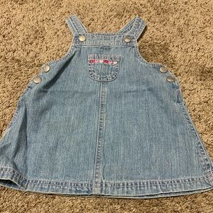 Girl dress jean material